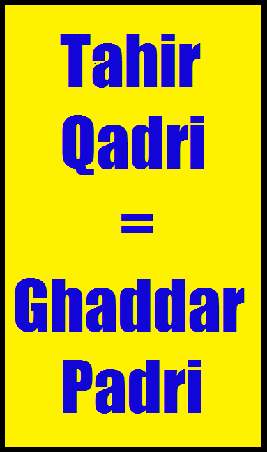 Widget_Tahir Qadri - Ghaddar Padri